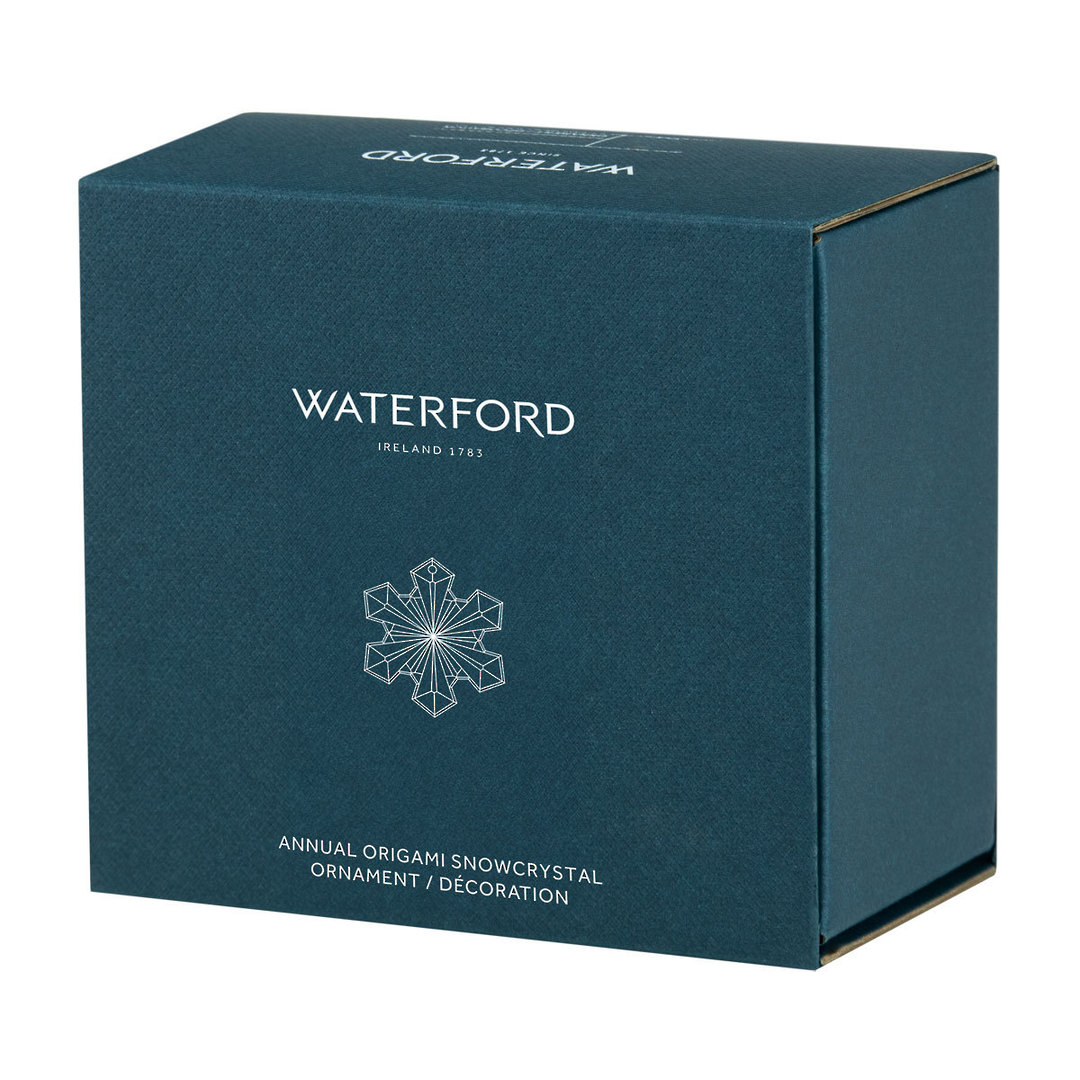 INDENT - Waterford Annual Snow Crystal Ornament, 2024 Dated image 2